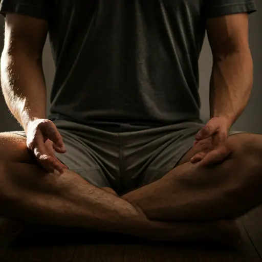 Position de méditation, ancrage corporel